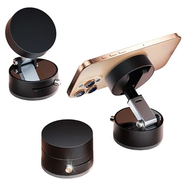 360° Magnetic Phone Holder – Strong Suction Mount for Car, Desk & Tabletop