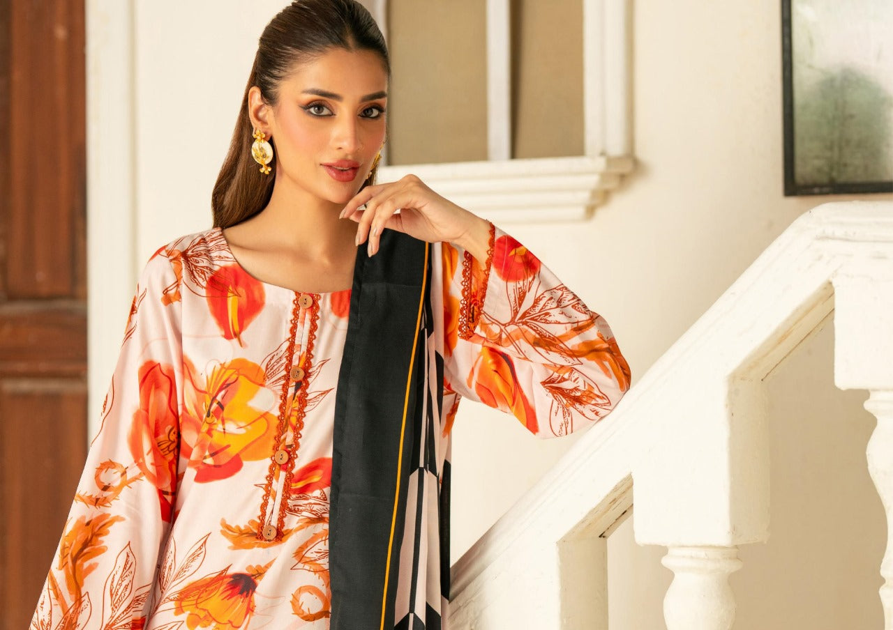 Salina Linen 3pcs suit