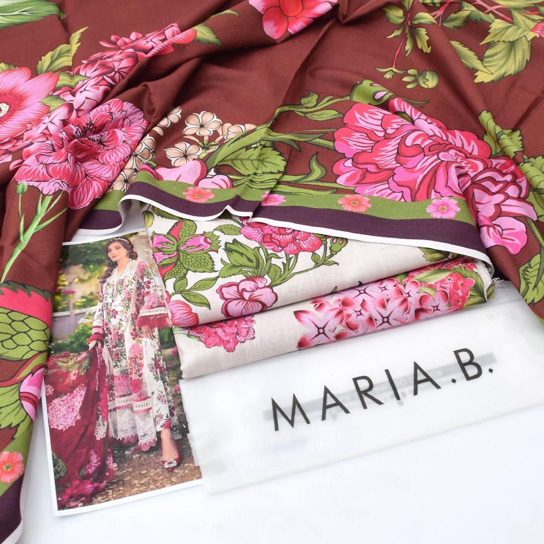 Floral pattern | Maria.B khaddar 3pcs collection