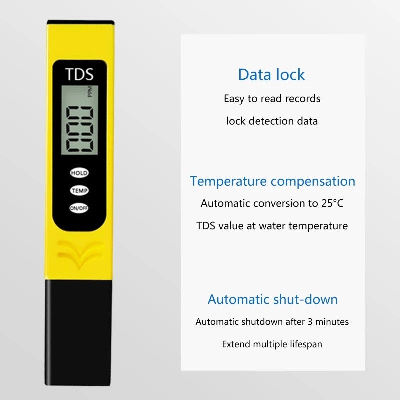 TDS Meter Digital LCD Pen Tester | Water Quality Monitor Purity Measure Tool | Useful In Emergency