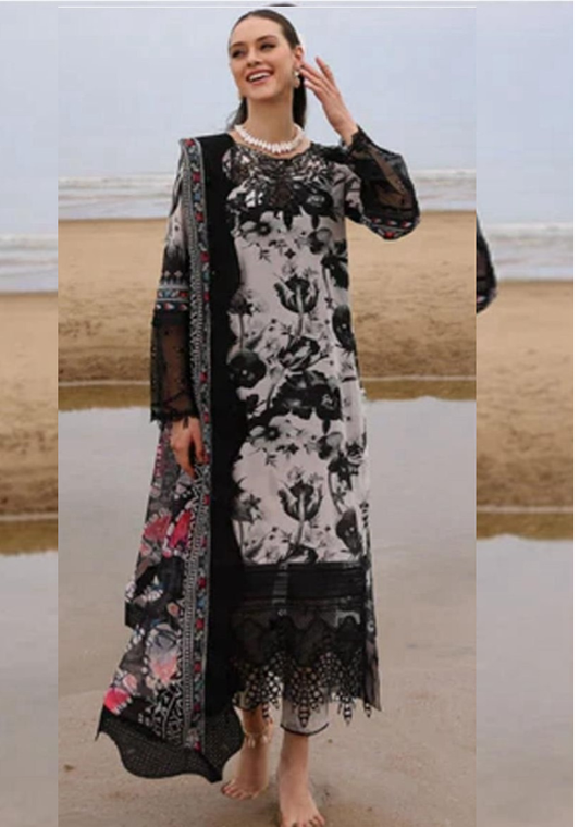 Black & beige khaddar 2 pcs | Iznik | Winter collection