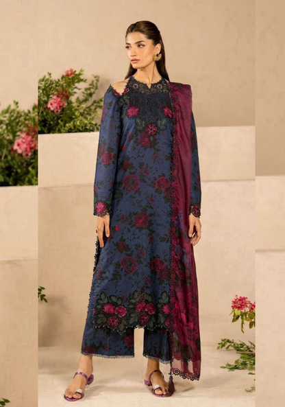 Light purple | IZNIK | Premium Lawn Suit 3pc