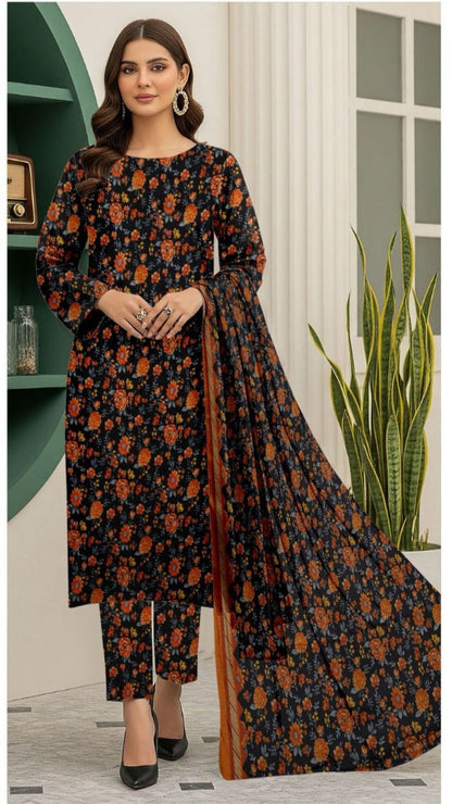 Black  IZNiK 3-Piece Suit | Seasonal Winter Wear