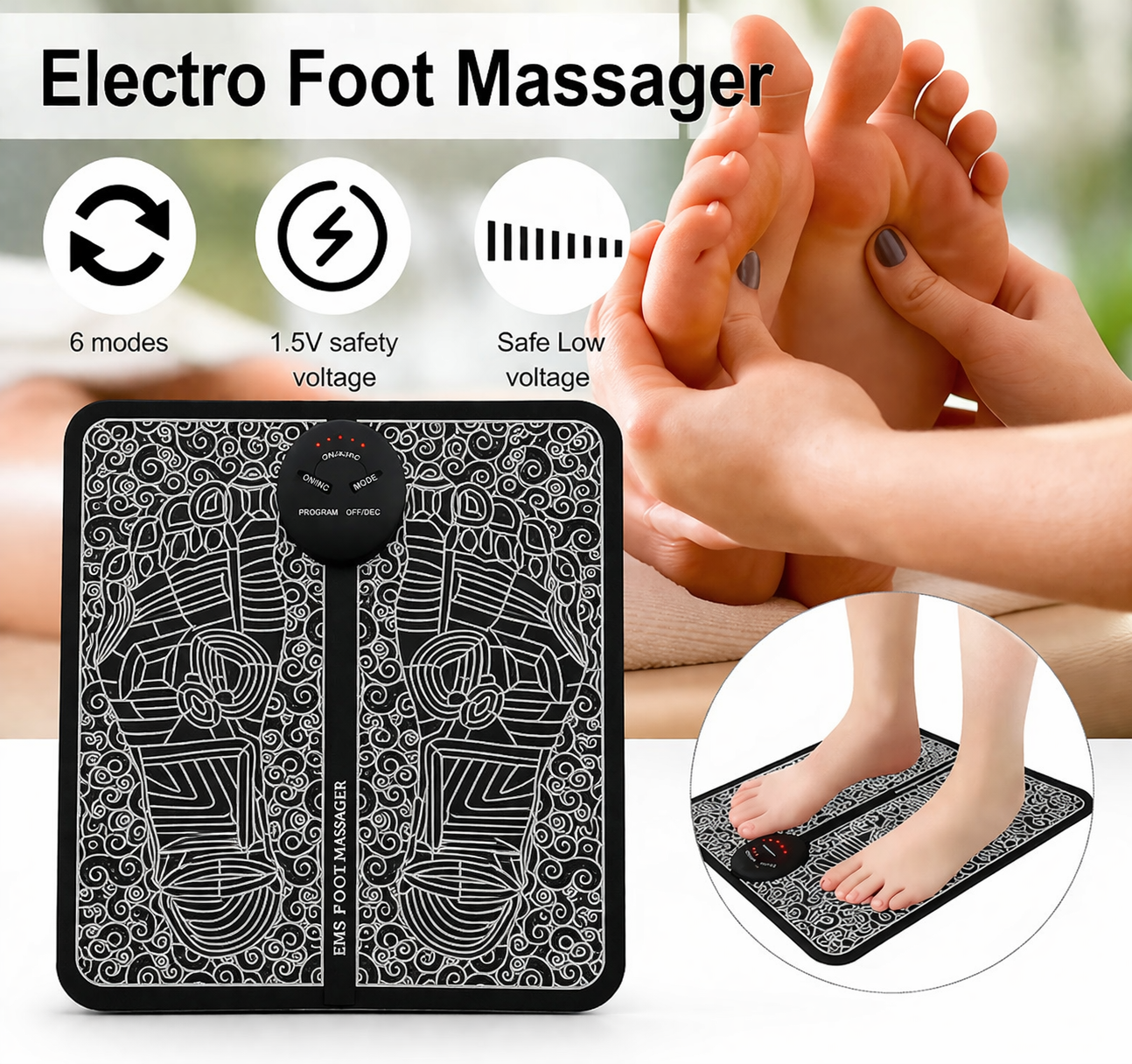 EMS Intelligent Foot Revitalizer Pad