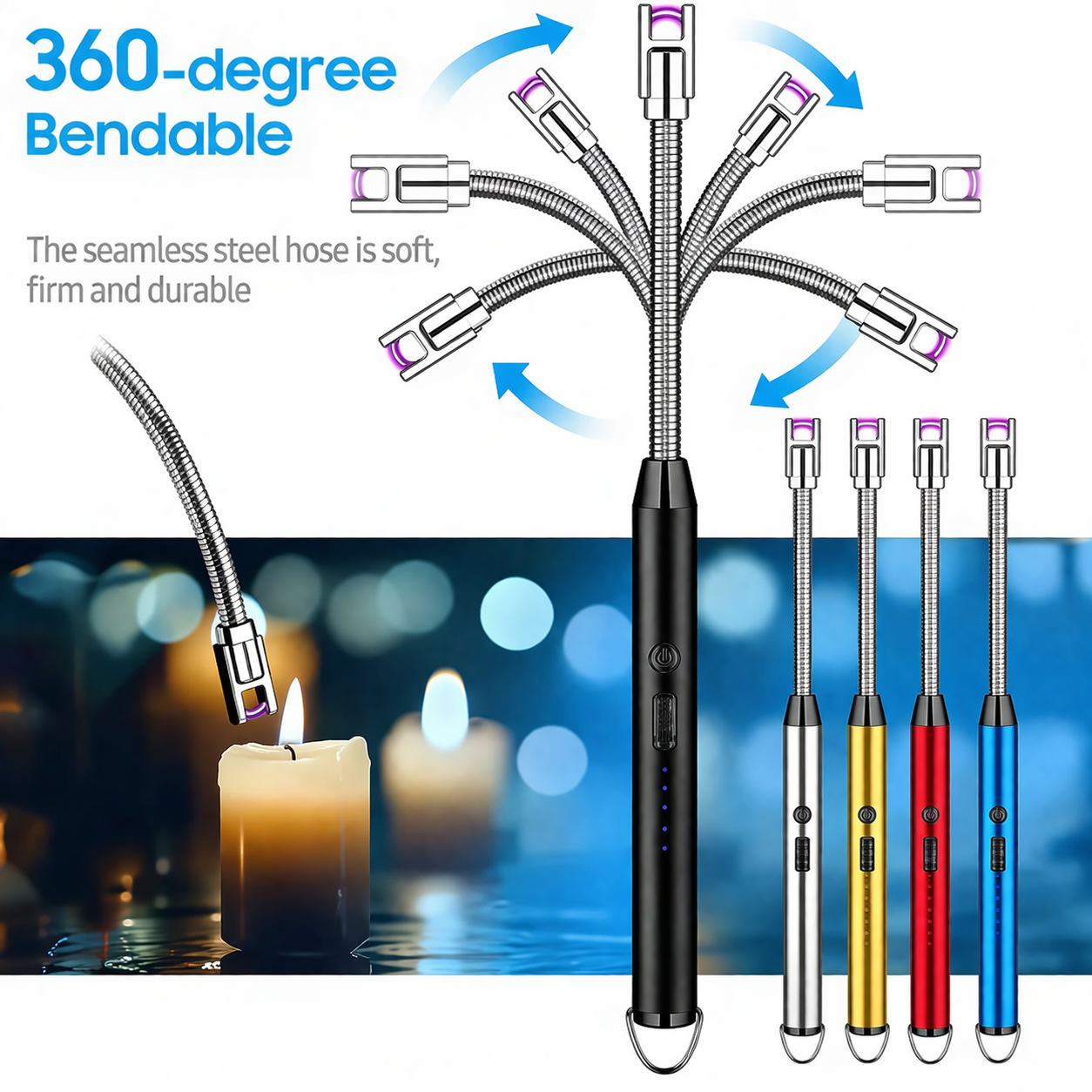 TitanBeam Rechargeable Type-C Arc Lighter