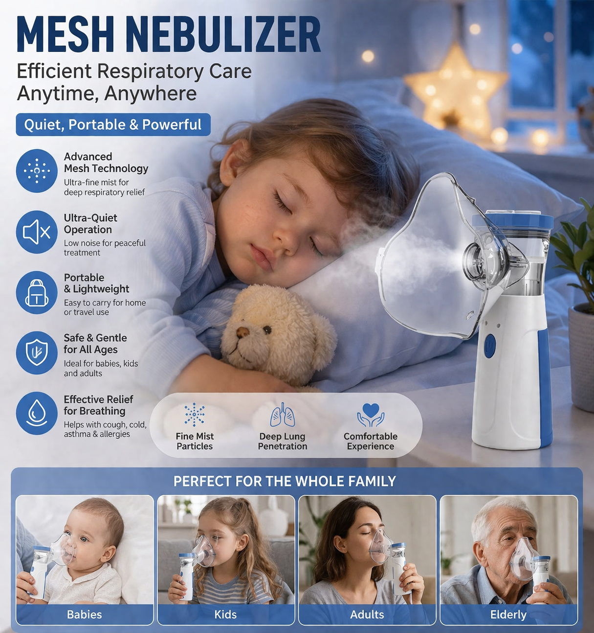 Handheld Mini Nebulizer