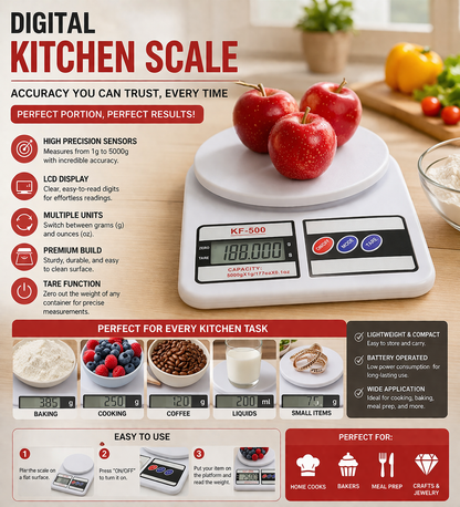 Pro-Series High Precision Digital Kitchen Scale