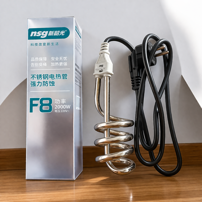 Heavy-Duty 2000W Portable Immersion Water Heating Rod