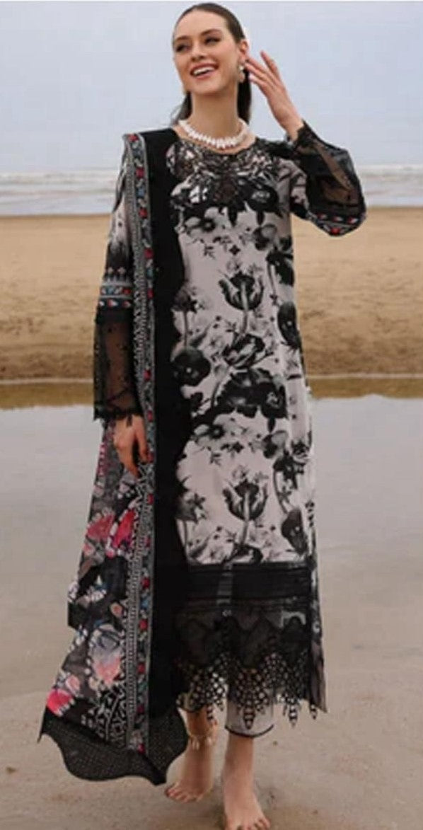 Black & beige khaddar 2 pcs | Iznik | Winter collection