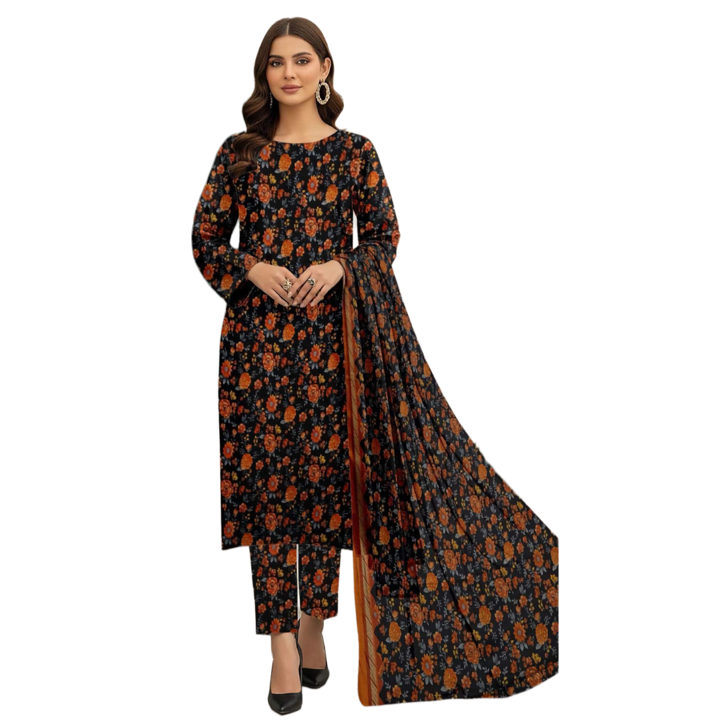 Black  IZNiK 3-Piece Suit | Seasonal Winter Wear