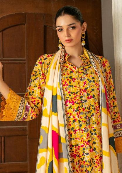 Linen 3pcs suit | Bright yellow | Salina's summer collection